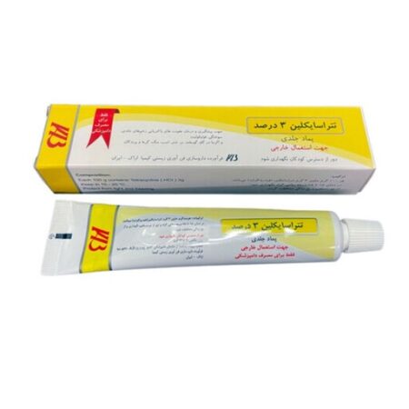 پماد جلدی تتراسایکلین 3 درصد دامی
