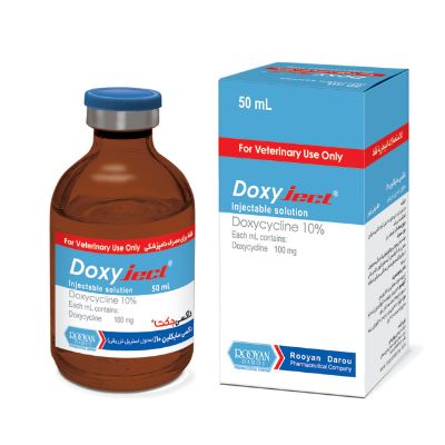 داکسی جکت داکسی سایکلین 10% - Doxycycline% 10 رویان دارو