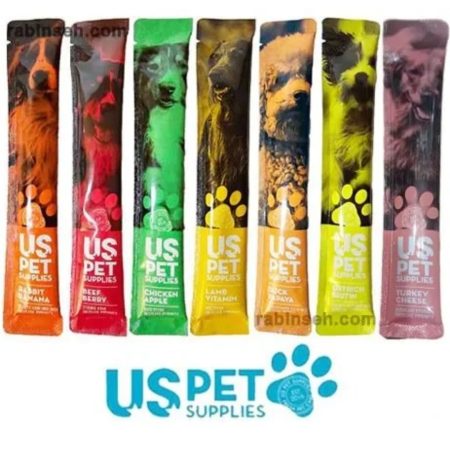 بستنی سگ یو اس پت USPET Liquid Treat بسته ۵ عددی