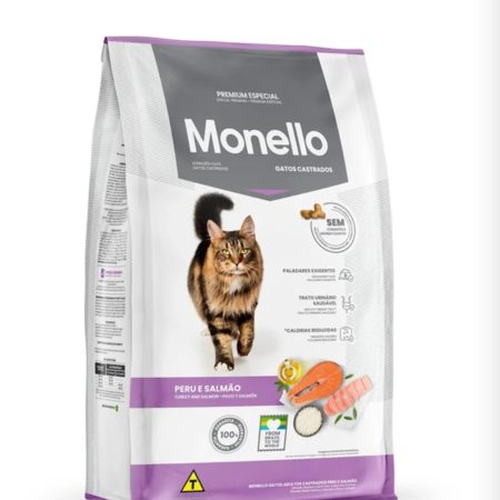 غذای خشک گربه مونلو Monello sterilized مناسب گربه های عقیم شده(فله  ۱ کیلویی)